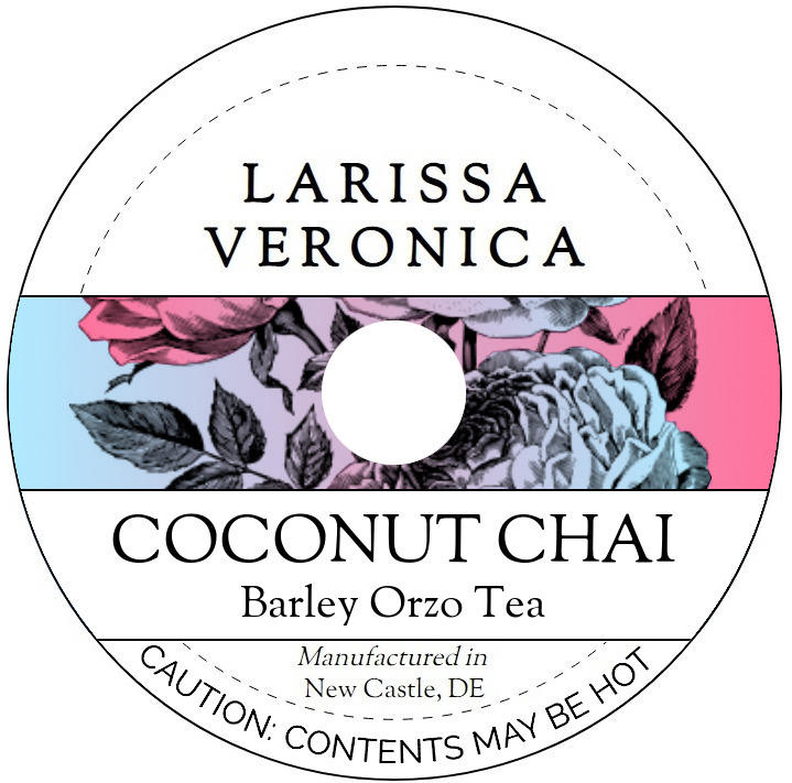 Coconut Chai Barley Orzo Tea <BR>(Single Serve K-Cup Pods)