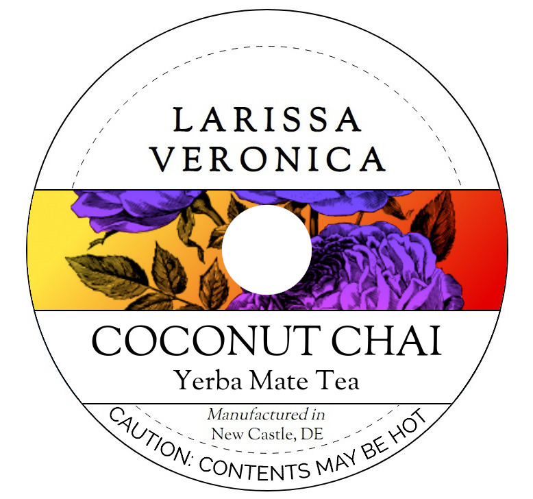 Coconut Chai Yerba Mate Tea <BR>(Single Serve K-Cup Pods)