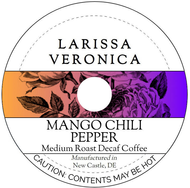 Mango Chili Pepper Medium Roast Decaf Coffee <BR>(Single Serve K-Cup Pods)