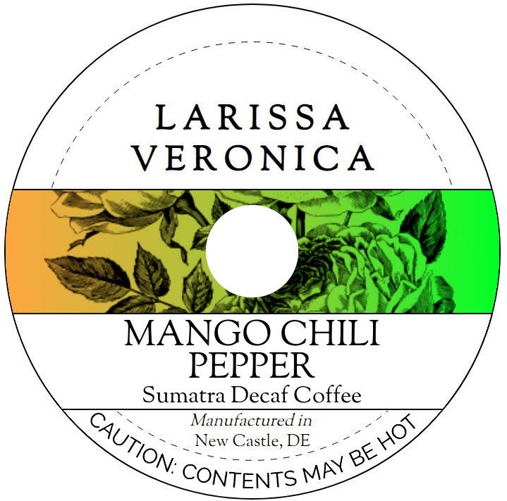 Mango Chili Pepper Sumatra Decaf Coffee <BR>(Single Serve K-Cup Pods)