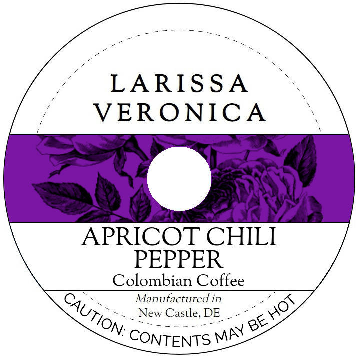 Apricot Chili Pepper Colombian Coffee <BR>(Single Serve K-Cup Pods)