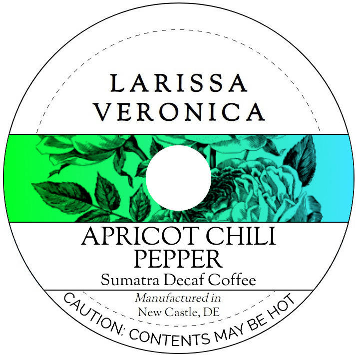 Apricot Chili Pepper Sumatra Decaf Coffee <BR>(Single Serve K-Cup Pods)