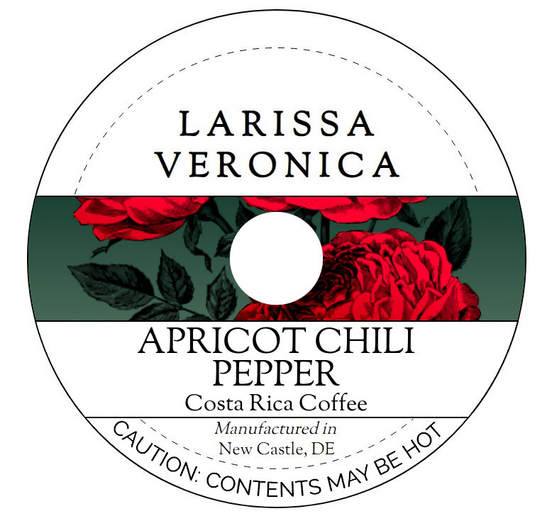 Apricot Chili Pepper Costa Rica Coffee <BR>(Single Serve K-Cup Pods)