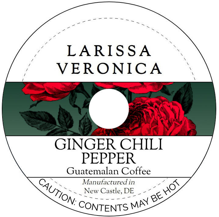 Ginger Chili Pepper Guatemalan Coffee <BR>(Single Serve K-Cup Pods)