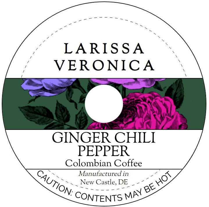 Ginger Chili Pepper Colombian Coffee <BR>(Single Serve K-Cup Pods)