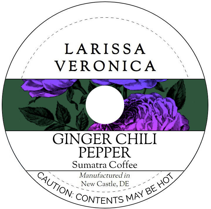 Ginger Chili Pepper Sumatra Coffee <BR>(Single Serve K-Cup Pods)