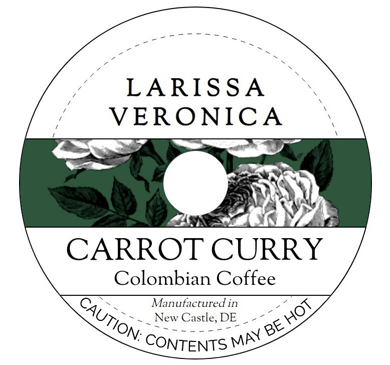 Carrot Curry Colombian Coffee <BR>(Single Serve K-Cup Pods)