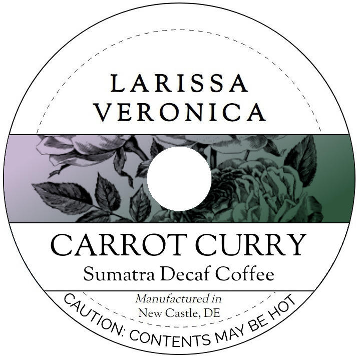 Carrot Curry Sumatra Decaf Coffee <BR>(Single Serve K-Cup Pods)