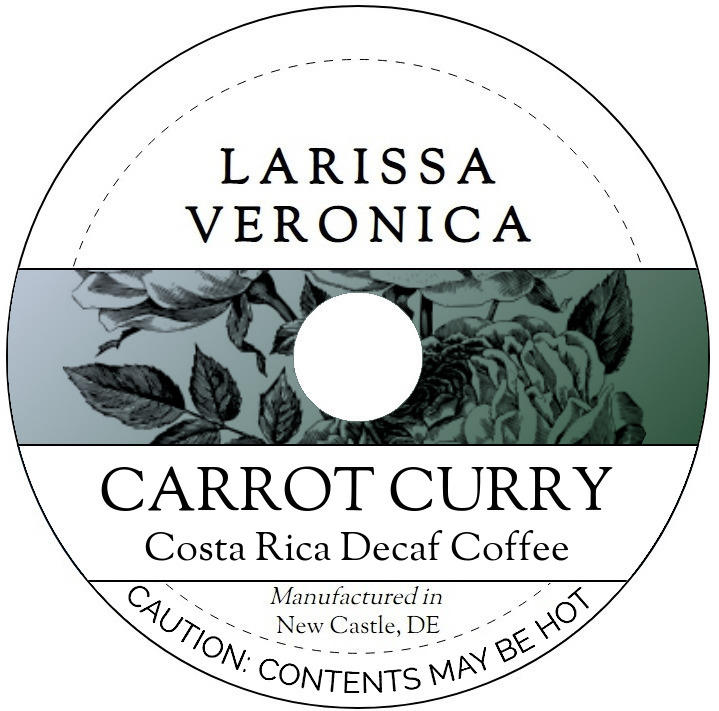 Carrot Curry Costa Rica Decaf Coffee <BR>(Single Serve K-Cup Pods)