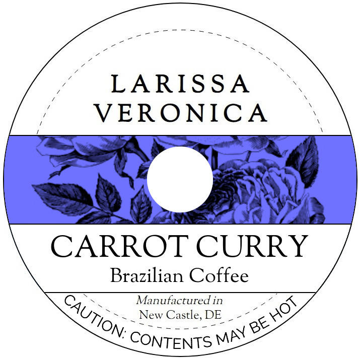 Carrot Curry Brazilian Coffee <BR>(Single Serve K-Cup Pods)