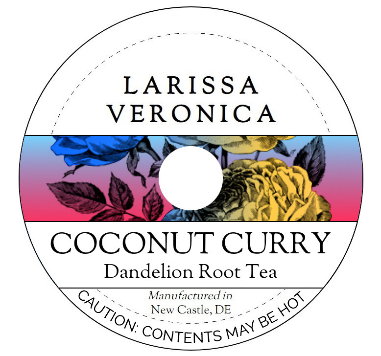 Coconut Curry Dandelion Root Tea <BR>(Single Serve K-Cup Pods)