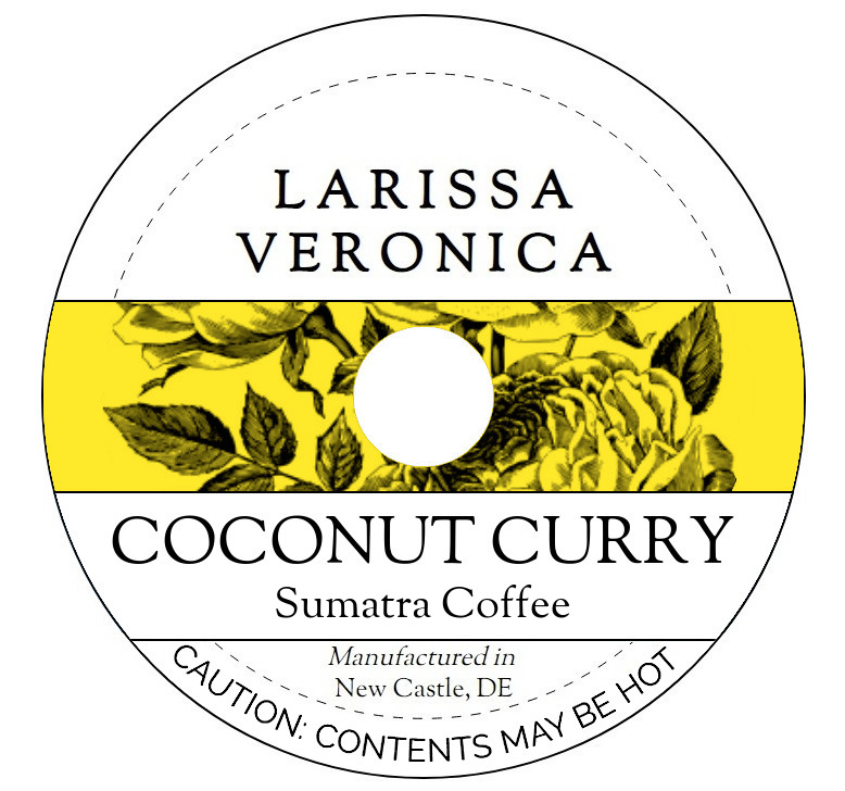 Coconut Curry Sumatra Coffee <BR>(Single Serve K-Cup Pods)