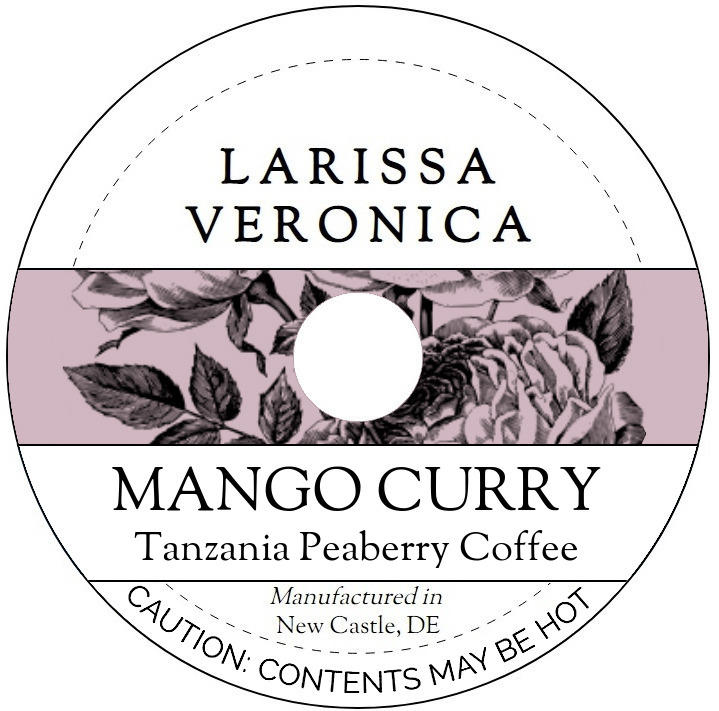 Mango Curry Tanzania Peaberry Coffee <BR>(Single Serve K-Cup Pods)