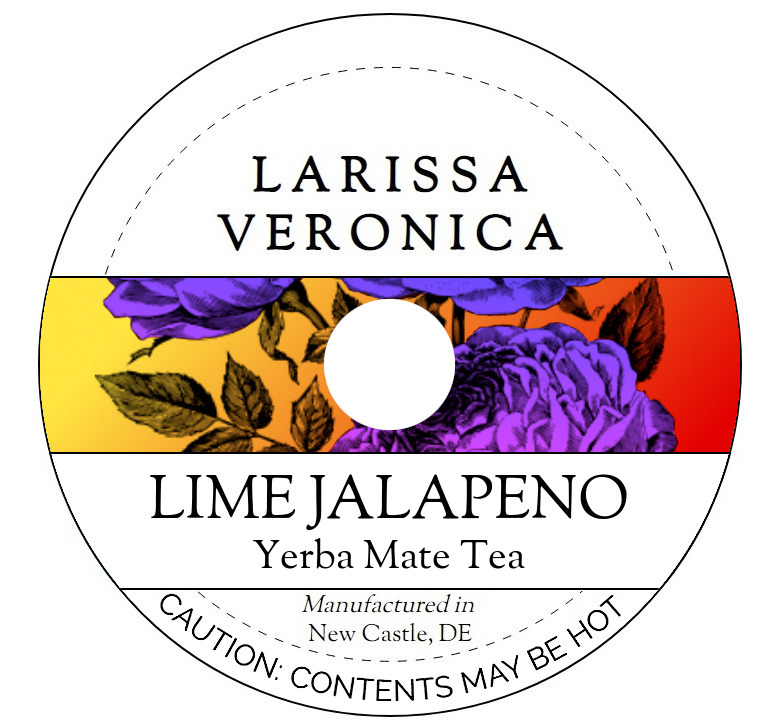Lime Jalapeno Yerba Mate Tea <BR>(Single Serve K-Cup Pods)