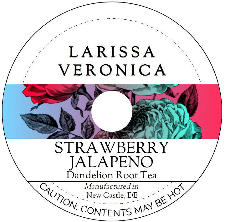 Strawberry Jalapeno Dandelion Root Tea <BR>(Single Serve K-Cup Pods)