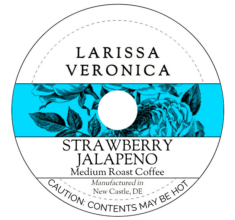 Strawberry Jalapeno Medium Roast Coffee <BR>(Single Serve K-Cup Pods)