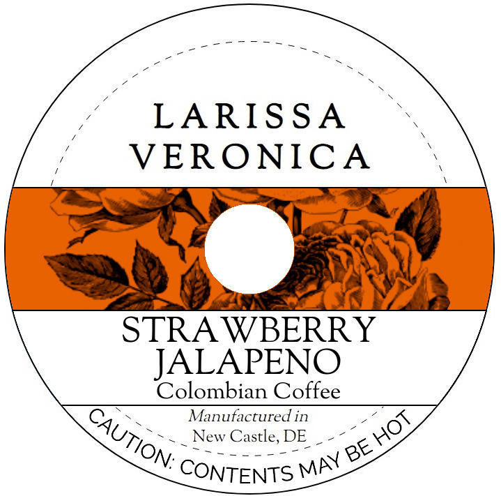 Strawberry Jalapeno Colombian Coffee <BR>(Single Serve K-Cup Pods)