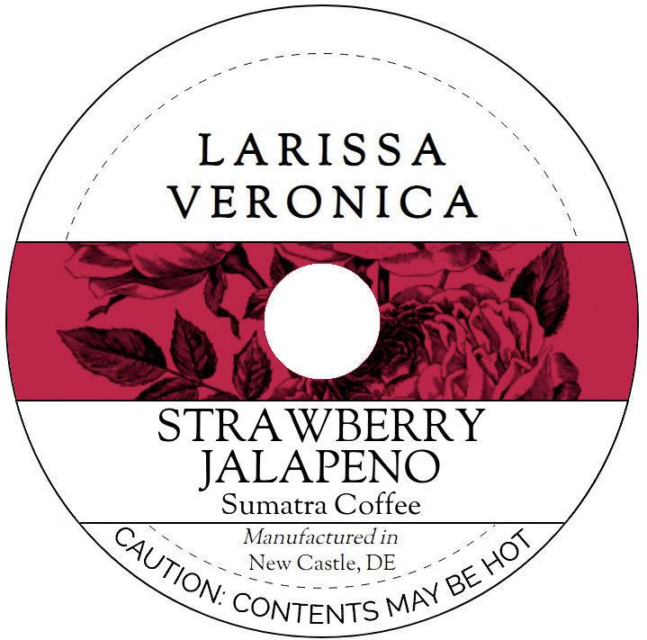 Strawberry Jalapeno Sumatra Coffee <BR>(Single Serve K-Cup Pods)