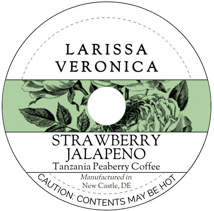 Strawberry Jalapeno Tanzania Peaberry Coffee <BR>(Single Serve K-Cup Pods)