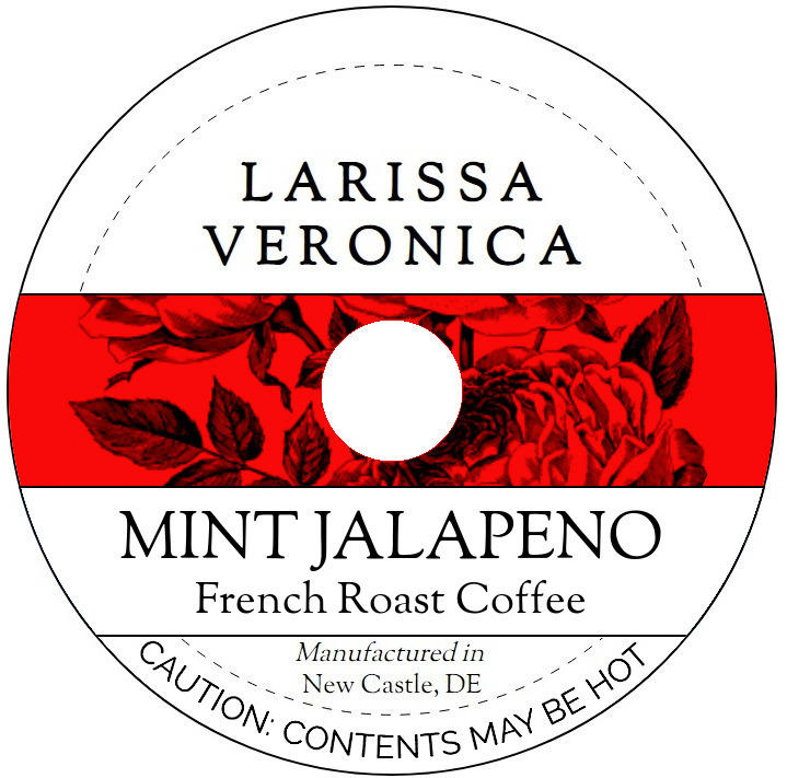 Mint Jalapeno French Roast Coffee <BR>(Single Serve K-Cup Pods)