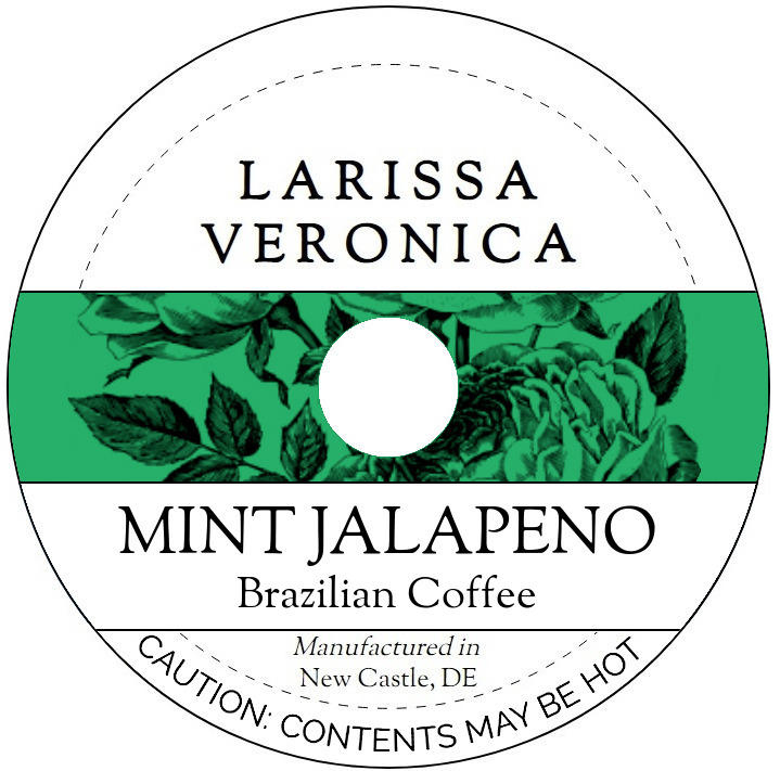 Mint Jalapeno Brazilian Coffee <BR>(Single Serve K-Cup Pods)