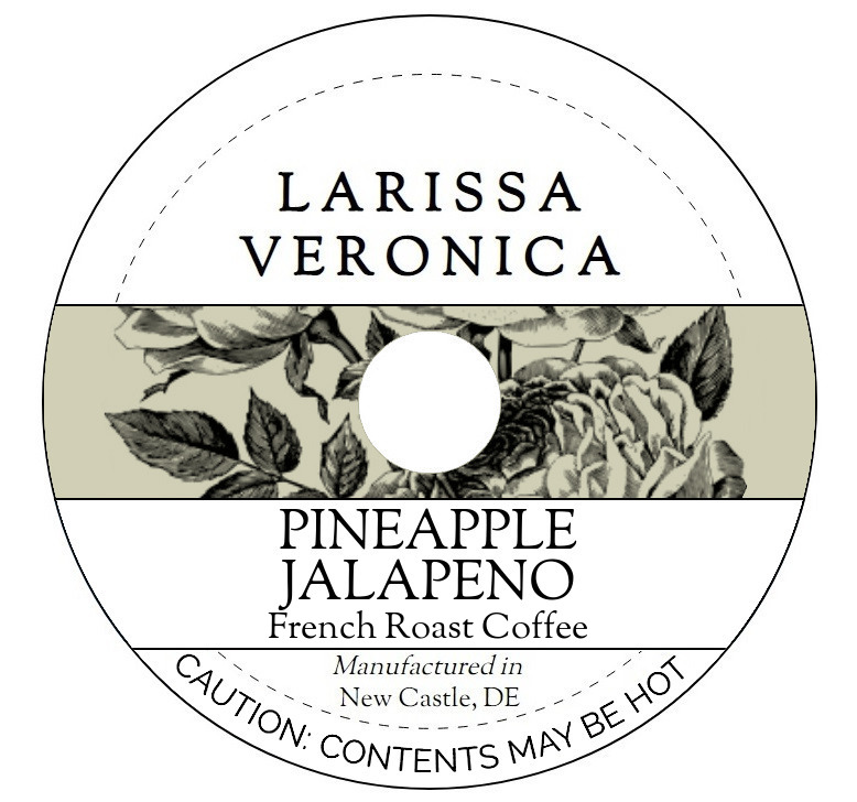 Pineapple Jalapeno French Roast Coffee <BR>(Single Serve K-Cup Pods)