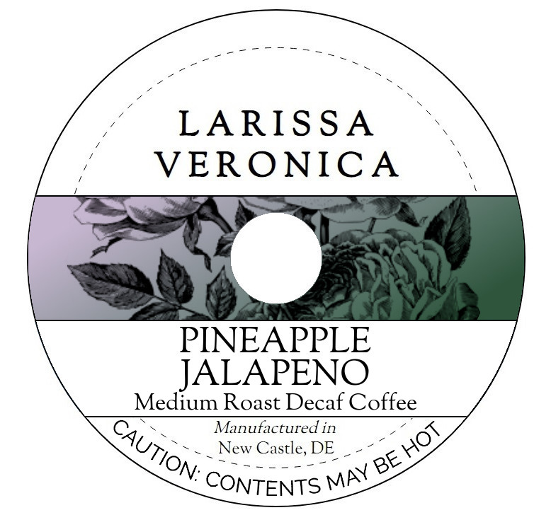 Pineapple Jalapeno Medium Roast Decaf Coffee <BR>(Single Serve K-Cup Pods)