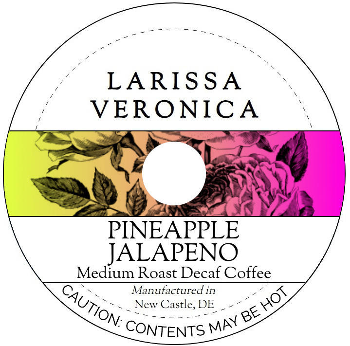 Pineapple Jalapeno Medium Roast Decaf Coffee <BR>(Single Serve K-Cup Pods)