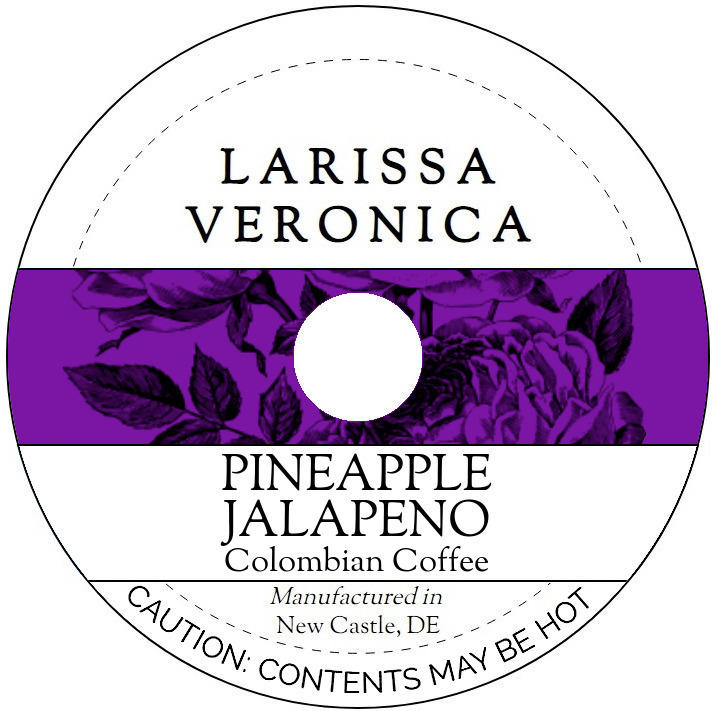 Pineapple Jalapeno Colombian Coffee <BR>(Single Serve K-Cup Pods)