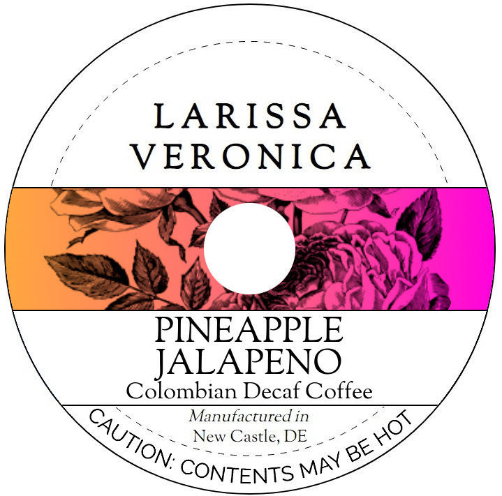 Pineapple Jalapeno Colombian Decaf Coffee <BR>(Single Serve K-Cup Pods)