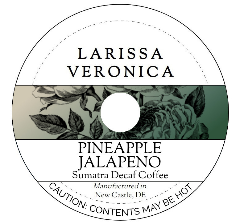 Pineapple Jalapeno Sumatra Decaf Coffee <BR>(Single Serve K-Cup Pods)