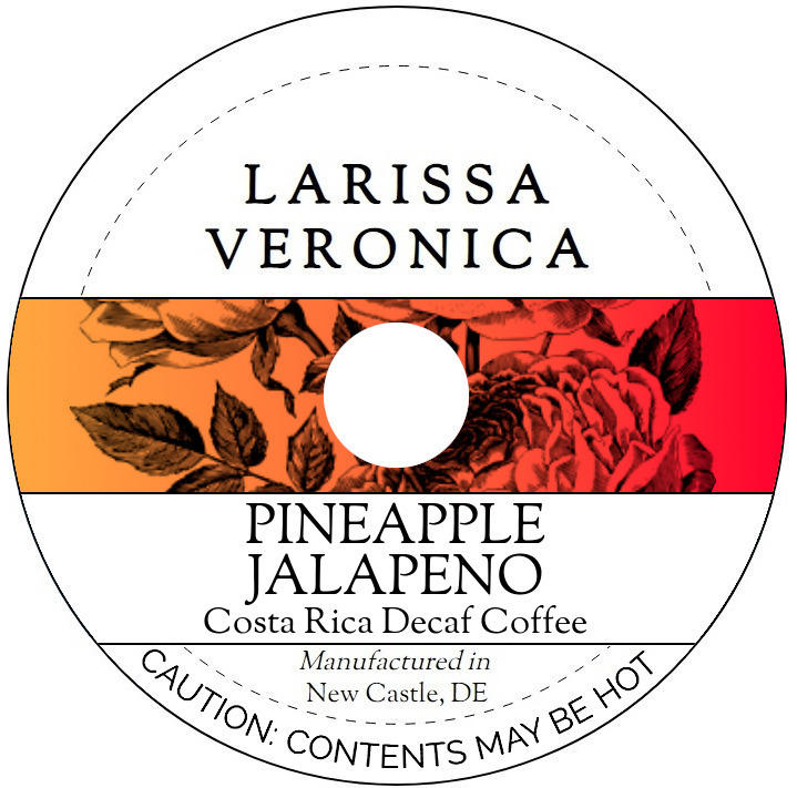 Pineapple Jalapeno Costa Rica Decaf Coffee <BR>(Single Serve K-Cup Pods)
