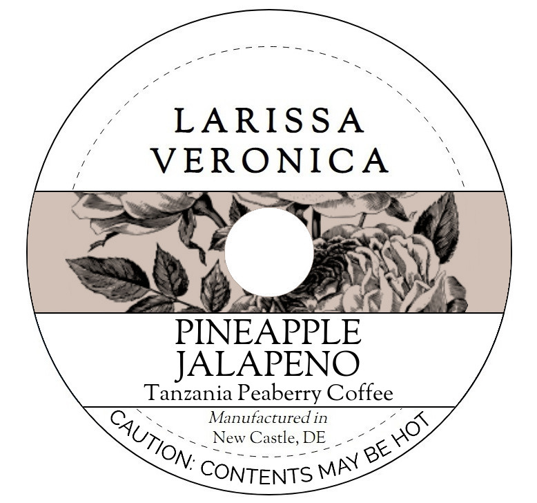 Pineapple Jalapeno Tanzania Peaberry Coffee <BR>(Single Serve K-Cup Pods)