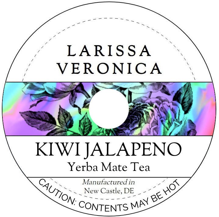 Kiwi Jalapeno Yerba Mate Tea <BR>(Single Serve K-Cup Pods)
