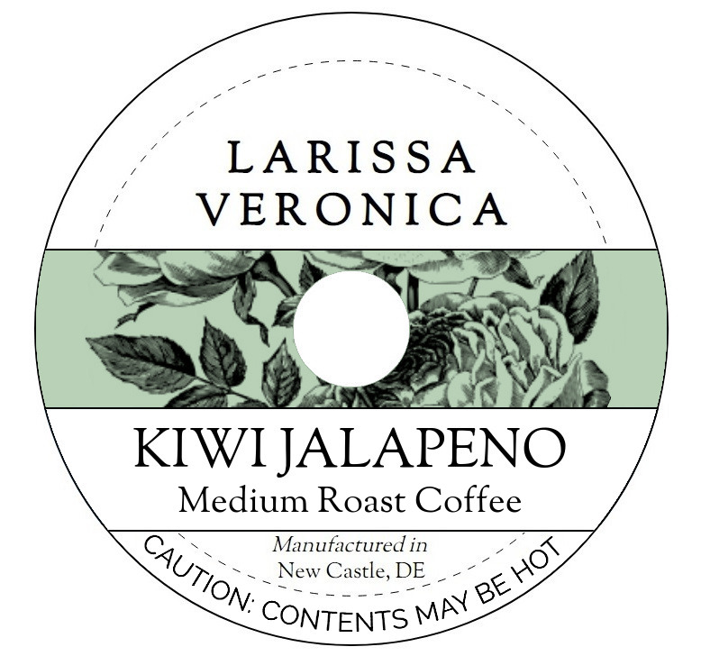 Kiwi Jalapeno Medium Roast Coffee <BR>(Single Serve K-Cup Pods)
