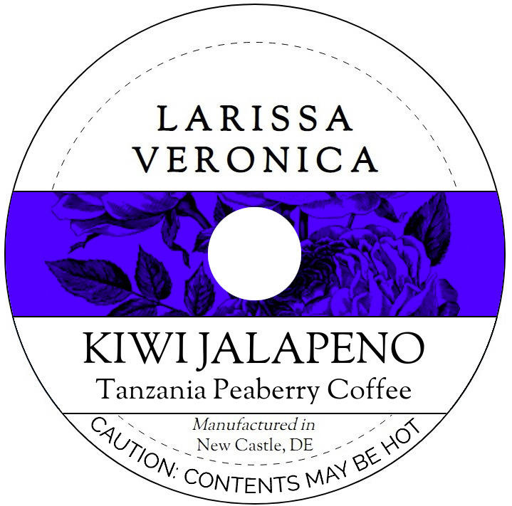 Kiwi Jalapeno Tanzania Peaberry Coffee <BR>(Single Serve K-Cup Pods)