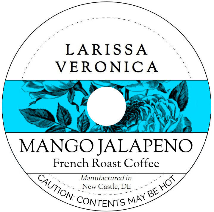 Mango Jalapeno French Roast Coffee <BR>(Single Serve K-Cup Pods)