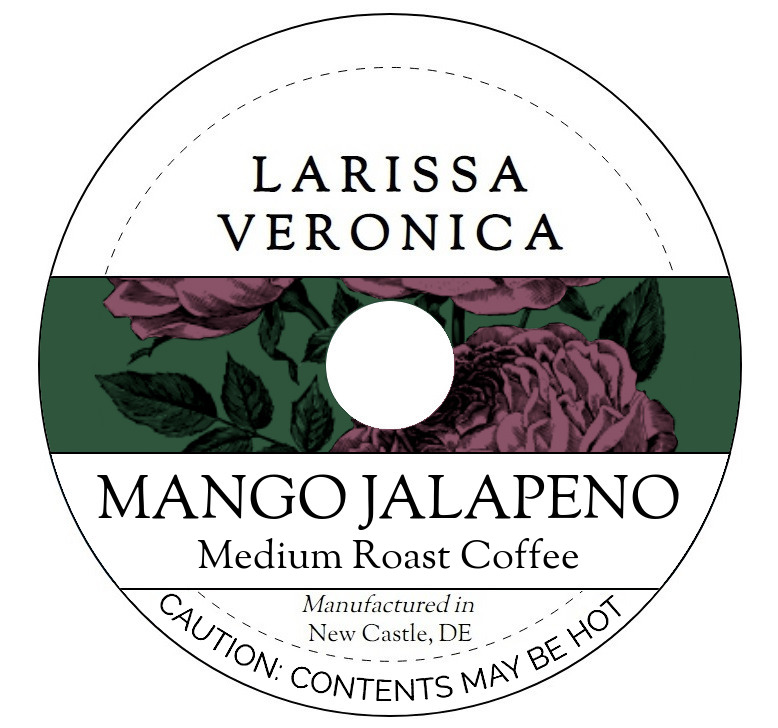 Mango Jalapeno Medium Roast Coffee <BR>(Single Serve K-Cup Pods)