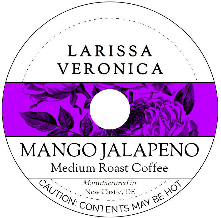 Mango Jalapeno Medium Roast Coffee <BR>(Single Serve K-Cup Pods)