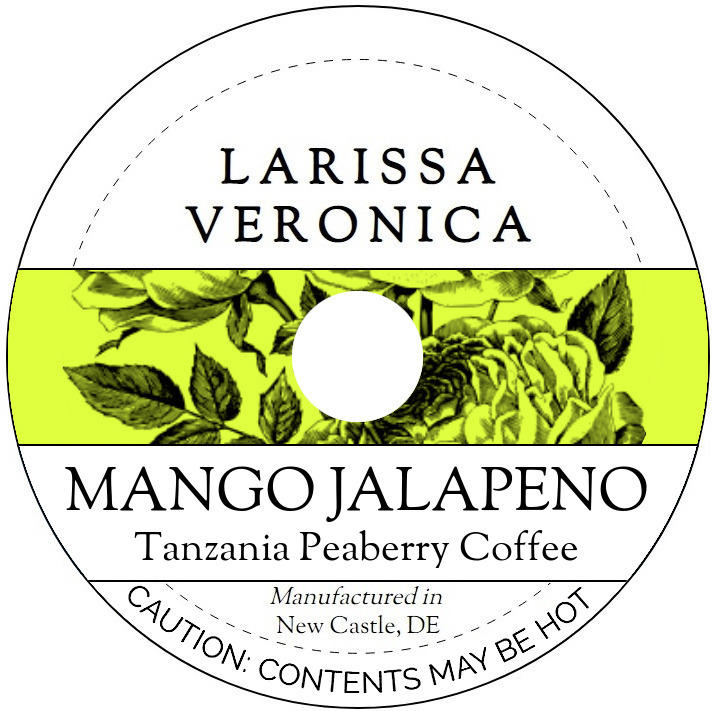 Mango Jalapeno Tanzania Peaberry Coffee <BR>(Single Serve K-Cup Pods)