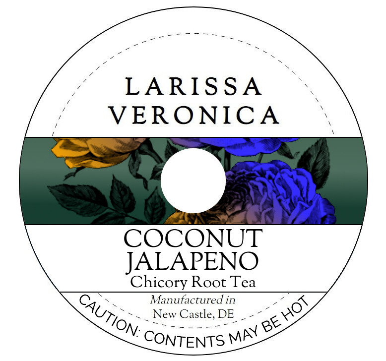 Coconut Jalapeno Chicory Root Tea <BR>(Single Serve K-Cup Pods)