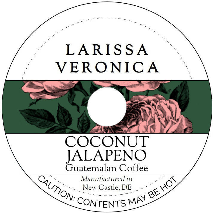 Coconut Jalapeno Guatemalan Coffee <BR>(Single Serve K-Cup Pods)