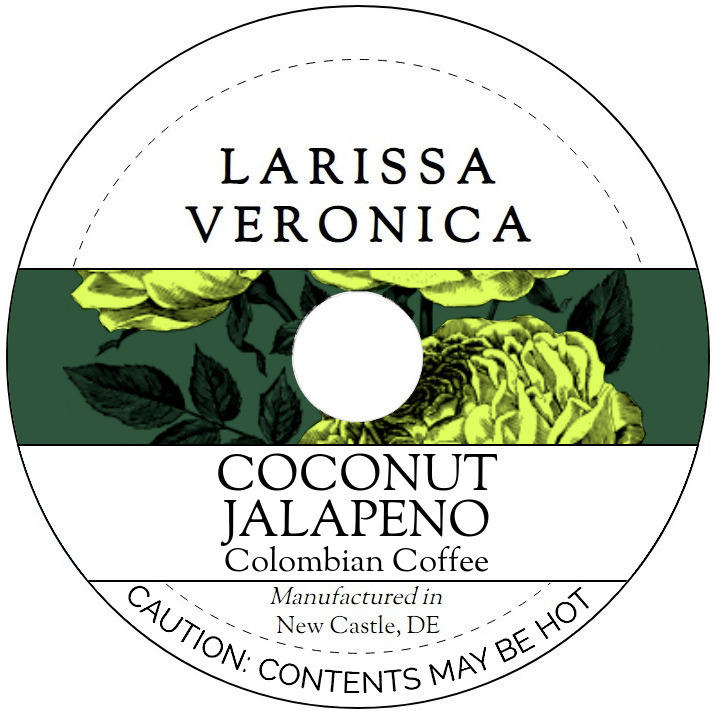 Coconut Jalapeno Colombian Coffee <BR>(Single Serve K-Cup Pods)