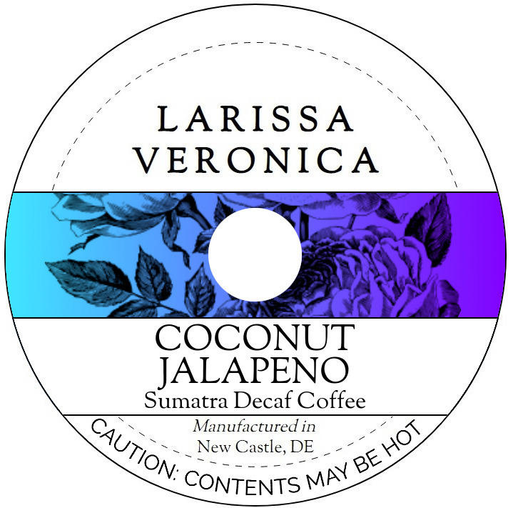 Coconut Jalapeno Sumatra Decaf Coffee <BR>(Single Serve K-Cup Pods)