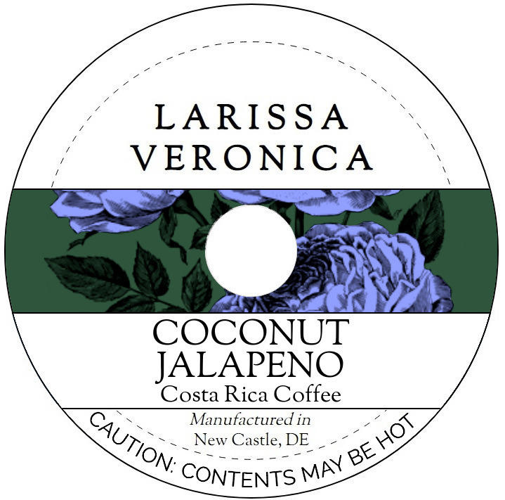 Coconut Jalapeno Costa Rica Coffee <BR>(Single Serve K-Cup Pods)