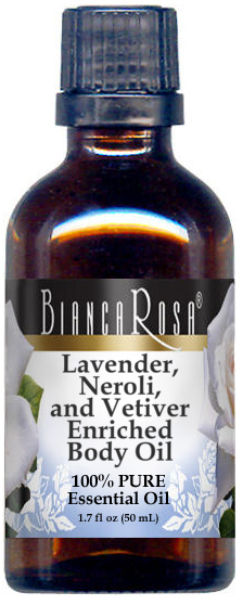 Lavender, Neroli, and Vetiver Enriched Body Oil