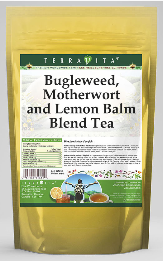 Bugleweed, Motherwort and Lemon Balm Blend Tea