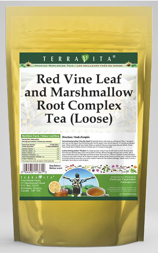 Red Vine Leaf and Marshmallow Root Complex Tea (Loose)
