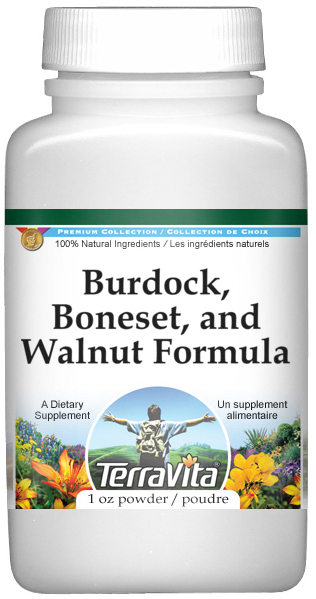 Burdock, Boneset, and Walnut Formula Powder