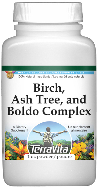 Birch, Ash Tree, and Boldo Complex Powder